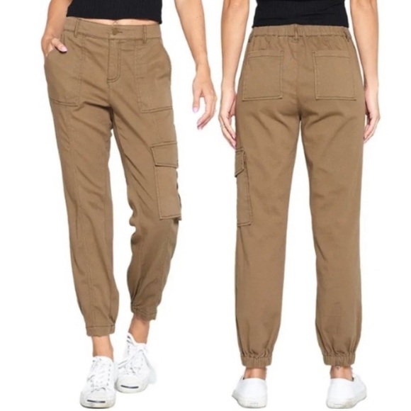 Mauby Cargo Joggers Pants Beech Size 26 - Picture 1 of 8